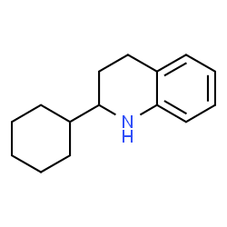 2-Cyclohexyl-1,2,3,4-tetrahydro-quinoline结构式