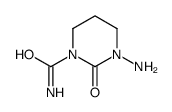 1(2H)-Pyrimidinecarboxamide,3-aminotetrahydro-2-oxo-(9CI) structure