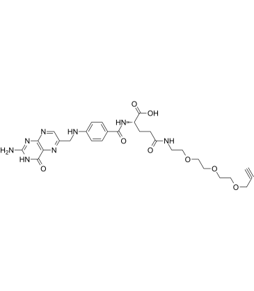 Folate-PEG3-alkyne图片