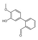 2-(3-hydroxy-4-methoxyphenyl)benzaldehyde Structure