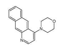 4-benzo[g]quinolin-4-ylmorpholine结构式