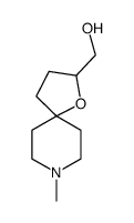 (8-methyl-1-oxa-8-azaspiro[4.5]decan-2-yl)methanol结构式