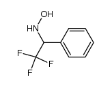 N-(2,2,2-trifluoro-1-phenylethyl)hydroxylamine Structure