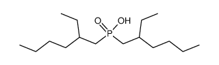 Phosphinic acid,P,P-bis(2-ethylhexyl)-结构式