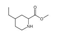 4-ETHYL-PIPERIDINE-2-CARBOXYLIC ACID METHYL ESTER structure