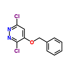 4-(Benzyloxy)-3,6-dichloropyridazine结构式