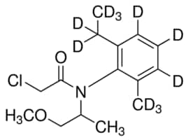 Metolachlor-(2-ethyl-6-methylphenyl-d11) Structure