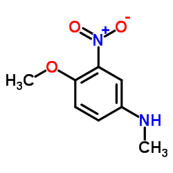 4-Methoxy-N-methyl-3-nitroaniline Structure