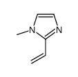 1-甲基-2-乙烯基-1H-咪唑结构式