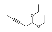 5,5-diethoxypent-2-yne Structure