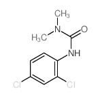 3-(2,4-dichlorophenyl)-1,1-dimethyl-urea Structure