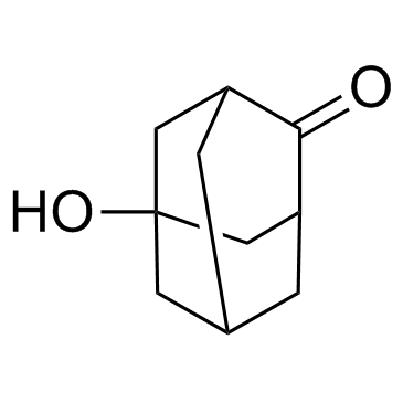 5-Hydroxy-2-adamantone Structure