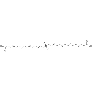 Acid-PEG4-Sulfone-PEG4-acid picture