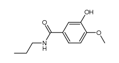 3-hydroxy-4-methoxy-N-propylbenzamide Structure