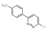 3-CHLORO-6-(4-METHYLPHENYL)-PYRIDAZINE structure