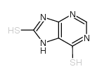 1H-Purine-6,8-dithione,7,9-dihydro-结构式