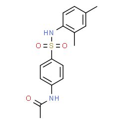 4-(2,4-Dimethylphenylsulfamoyl)acetanilide Structure