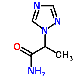 2-(1H-1,2,4-Triazol-1-yl)propanamide structure