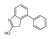 1,3-二氢-4-苯基-2H-吲哚-2-酮结构式