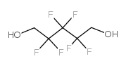 2,2,3,3,4,4-六氟-1,5-戊二醇结构式