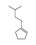 1-Isopentylcyclopentene Structure