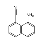 1-Naphthalenecarbonitrile,8-amino-(9CI)结构式