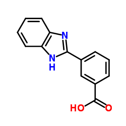 3-(1H-Benzimidazol-2-yl)benzoic acid structure