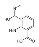 2-Amino-3-(methylcarbamoyl)benzoic acid Structure