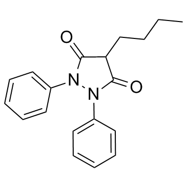 Phenylbutazone Structure