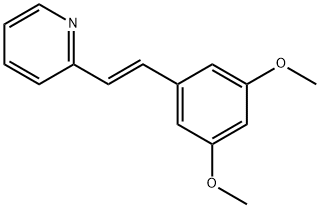 (E)-2-(3,5-diMethoxystyryl)pyridine结构式
