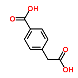 4-羧基苯乙酸结构式