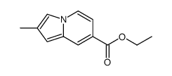 ethyl 2-methylindolizine-7-carboxylate Structure