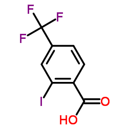 2-Iodo-4-(trifluoromethyl)benzoic acid Structure