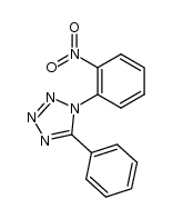 1-(2-nitrophenyl)-5-phenyltetrazole结构式