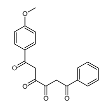 1-(4-Methoxyphenyl)-6-phenyl-1,3,4,6-hexanetetrone Structure