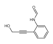 2-(3-hydroxy-1-propynyl)formanilide Structure