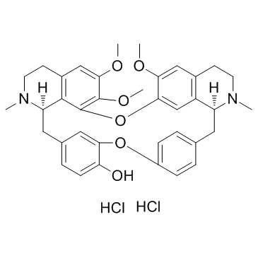 Berbamine hydrochloride Structure