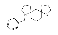 4-benzyl-8,11-dioxa-4-azadispiro[4.1.47.35]tetradecane Structure