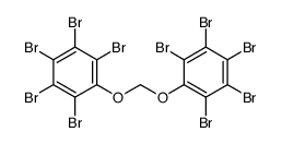 1,2,3,4,5-pentabromo-6-[(2,3,4,5,6-pentabromophenoxy)methoxy]benzene Structure