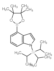 1-三(异丙基甲硅烷基)-1H-吲哚-4-硼酸频哪醇酯图片