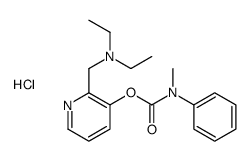 diethyl-[[3-[methyl(phenyl)carbamoyl]oxypyridin-2-yl]methyl]azanium,chloride结构式