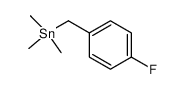 (CH3)3SnCH2C6H4-p-F结构式