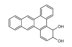 3,4-dihydrobenzo[h]triphenylene-3,4-diol结构式