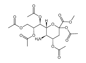 methyl 3,5--dideoxy--D--glycero--α,β--D--galaco--2--nonulsopyranosonate amino glycoside Structure