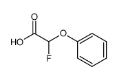 2-fluoro-2-phenoxyacetic acid Structure