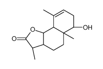 (3S,3aS,5aR,6R,9aS,9bS)-6-hydroxy-3,5a,9-trimethyl-3,3a,4,5,6,7,9a,9b-octahydrobenzo[g][1]benzofuran-2-one Structure