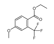 ethyl 2-(trifluoromethyl)-4-methoxybenzoate结构式