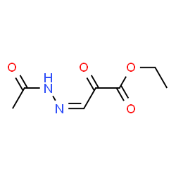 Propanoic acid,3-(acetylhydrazono)-2-oxo-,ethyl ester (9CI) Structure