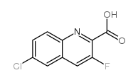 6-Chloro-3-Fluoroquinoline-2-carboxylic acid structure