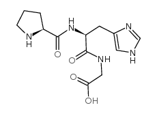 H-Pro-His-Gly-OH结构式